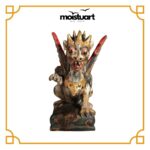 Balinese Lion Wooden Statue
