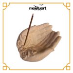 Double Hand Incense Holder