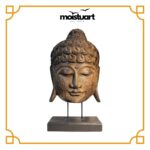 Buddha Head Stand Statue