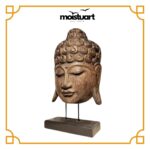 Buddha Head Stand Statue - Image 2