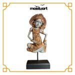 Balinese Dancer Stand Statue