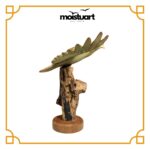 Balinese Eagle Stand Statue - Image 2