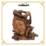 Balinese Girl Royal Crown Sculpture